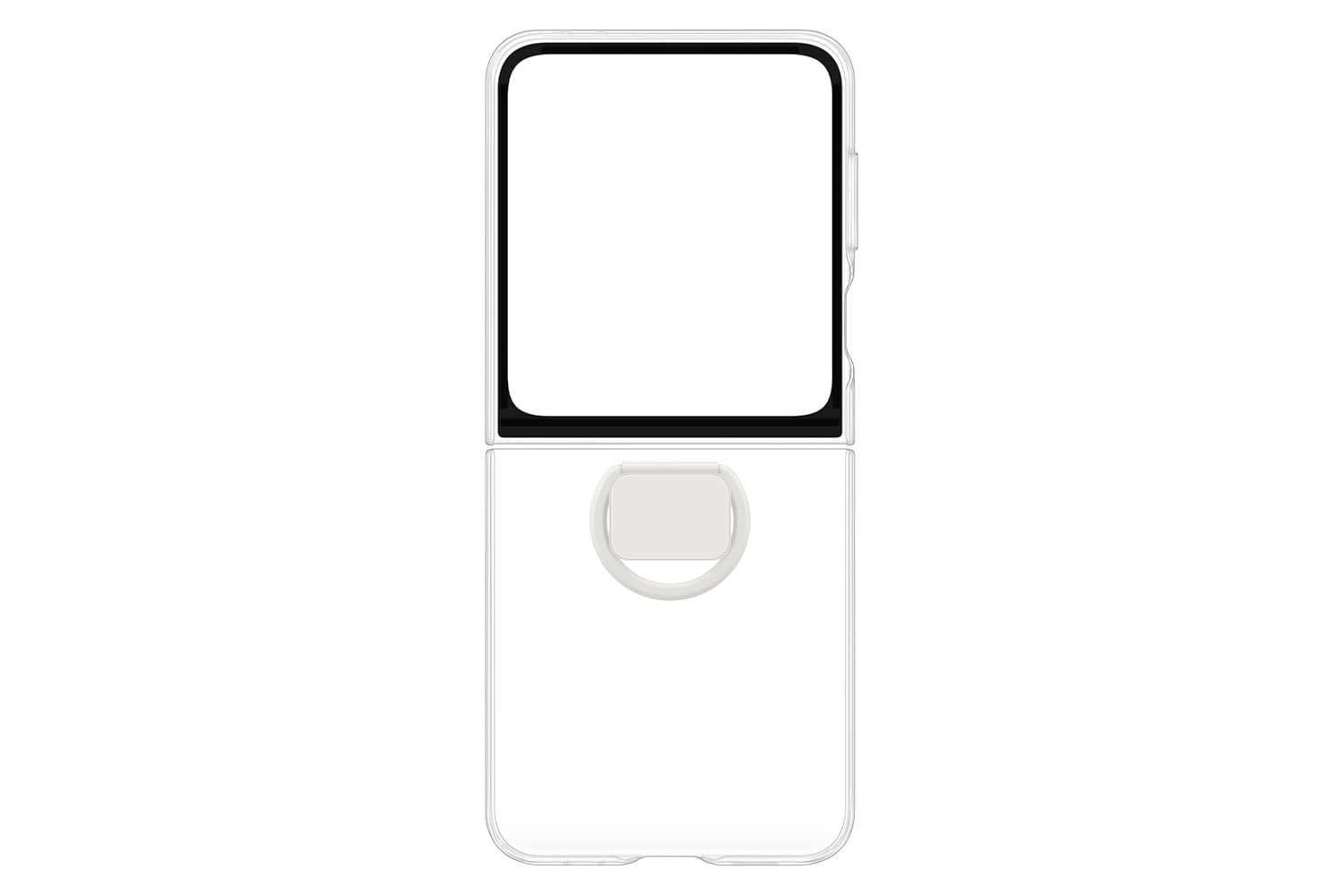 Samsung Galaxy Z Flip6 Clear Case, Transparency Mahajan Electronics Online