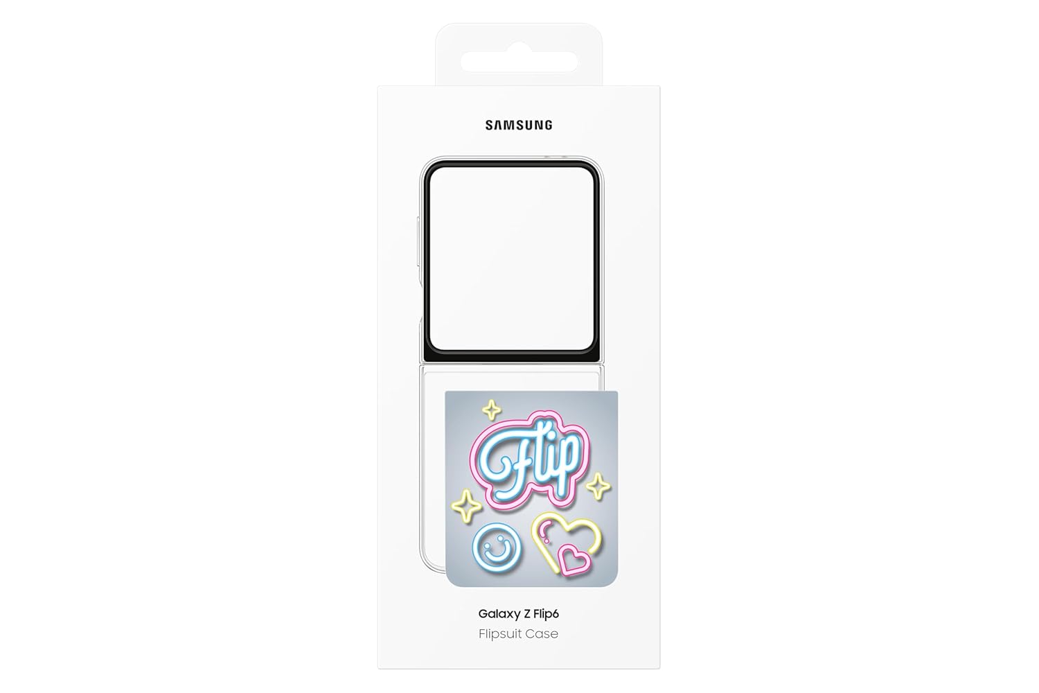 Samsung Galaxy Z Flip6 Flipsuit Case - Neon Card, Gray Mahajan Electronics Online