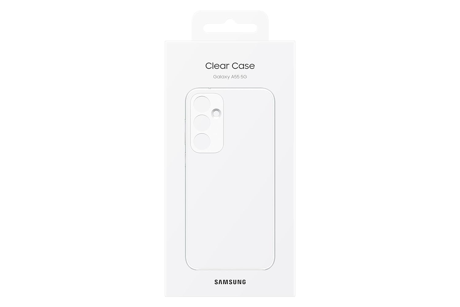 Samsung Galaxy A55 5G Clear Case, Transparent Mahajan Electronics Online