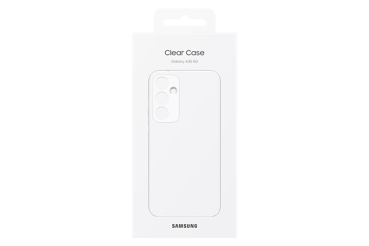 Samsung Galaxy A35 5G Clear Case, Transparent Mahajan Electronics Online