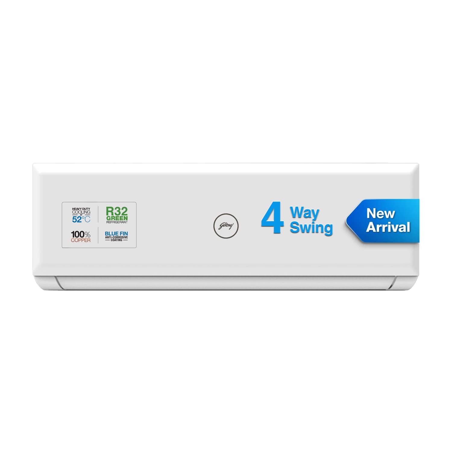 Godrej SFC 18PTC3-WWP 1.5 Ton 3 Star, 4-Way Air Swing Fixed Speed Split AC Mahajan Electronics Online