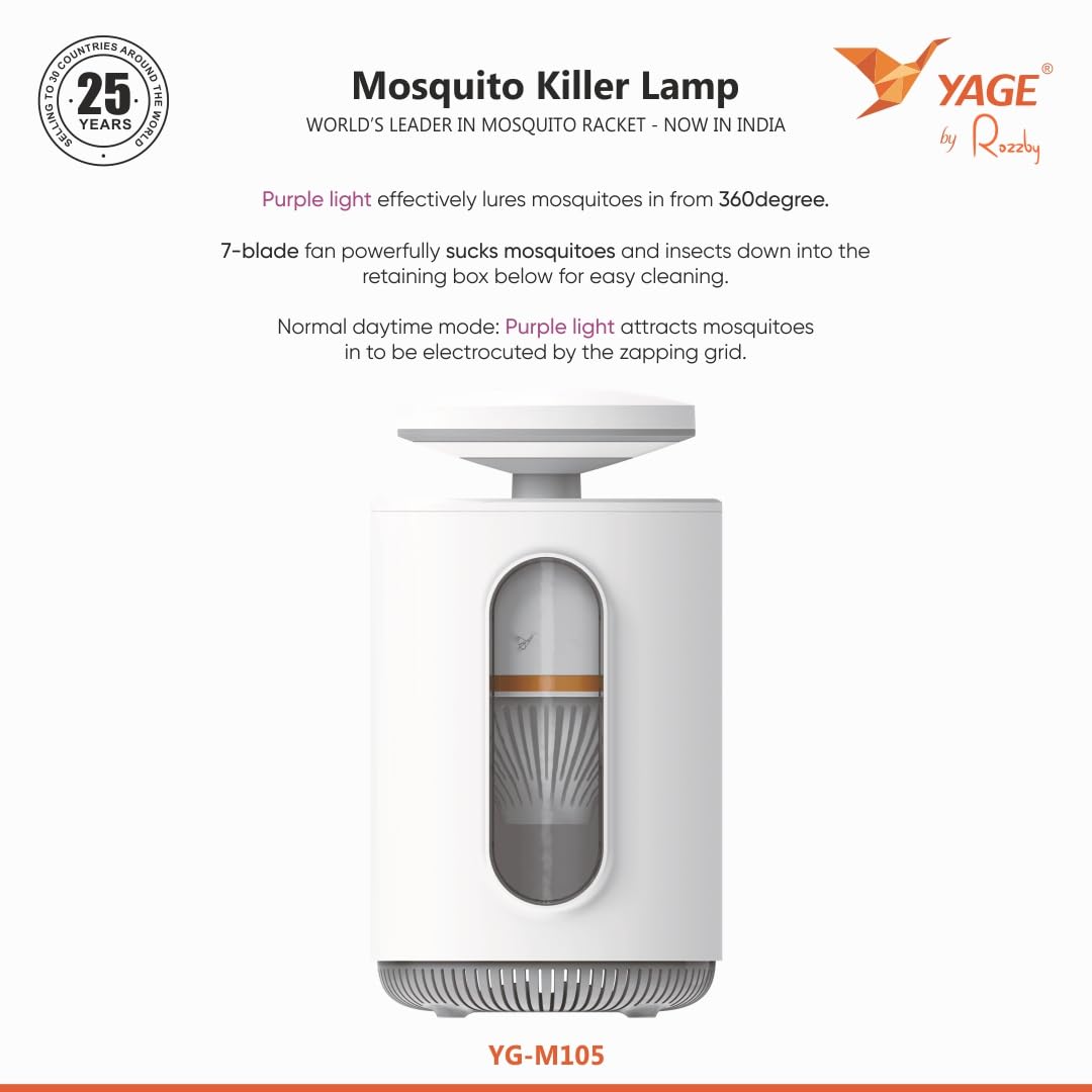 YAGE by Rozzby YG-M105 Mosquito Killer Lamp  Mahajan Electronics online