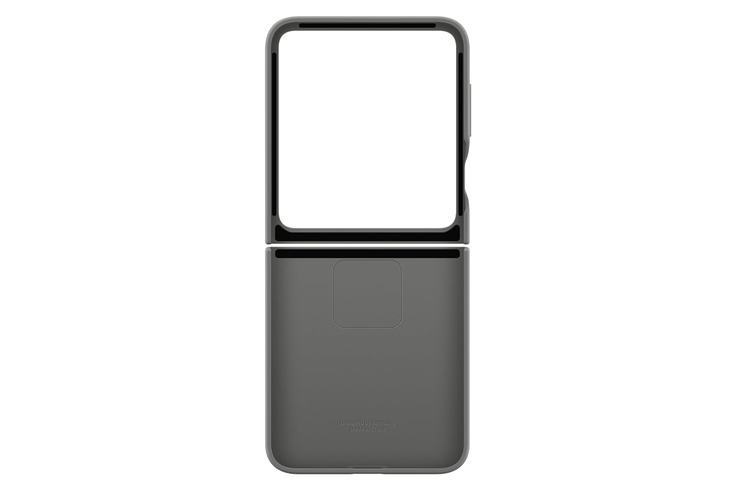 Samsung Galaxy Z Flip6 Silicone Case, Gray Mahajan Electronics Online