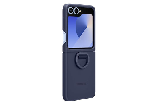 Samsung Galaxy Z Flip6 Silicone Case, Navy Mahajan Electronics Online