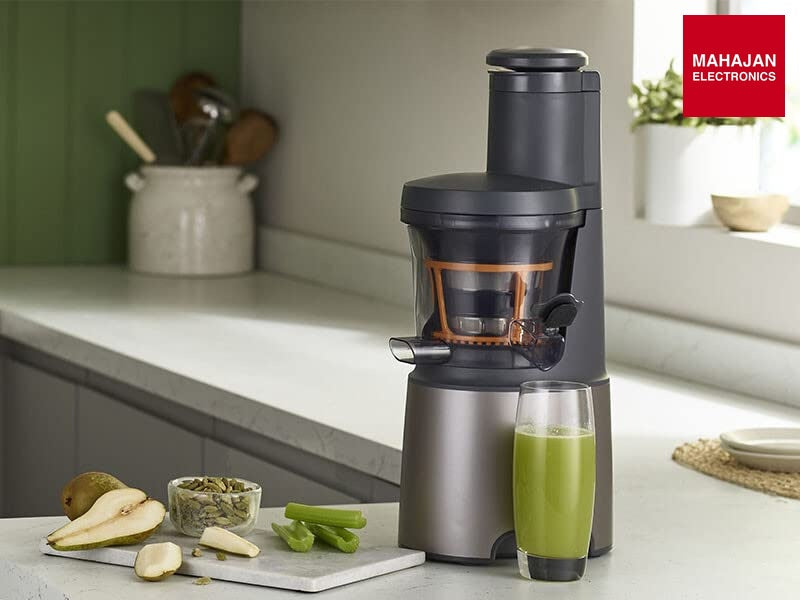Kenwood JMP85.000SI Cold Press Slow Juicer for Fruits, Vegetables & Nut Milk, Silver – Mahajan Electronics Online.