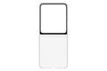 Samsung Polycarbonate Galaxy Flip5 Flip Suit Case for Phone, Transparent Demo Mahajan Electronics Online