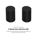 Sonos Era 100 Wireless Speaker - The Next-Gen Stereo Bookshelf Speaker, Black Mahajan Electronics Online