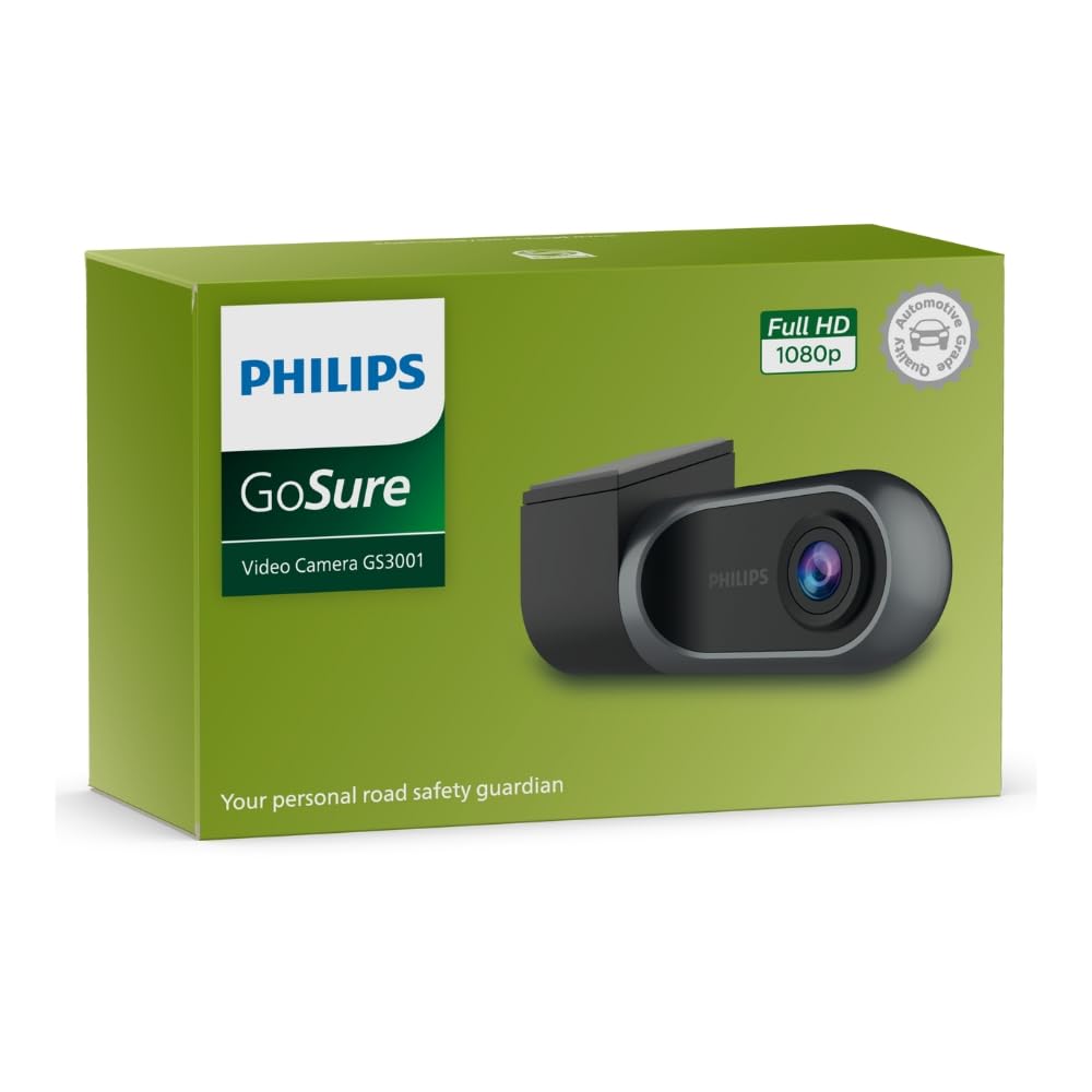 Philips GoSure GS3001 Dash Camera for Car