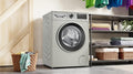 Bosch WGA254AXIN Series 8 washing machine, front loader 10 kg, Silver inox  Mahajan Electronics Online