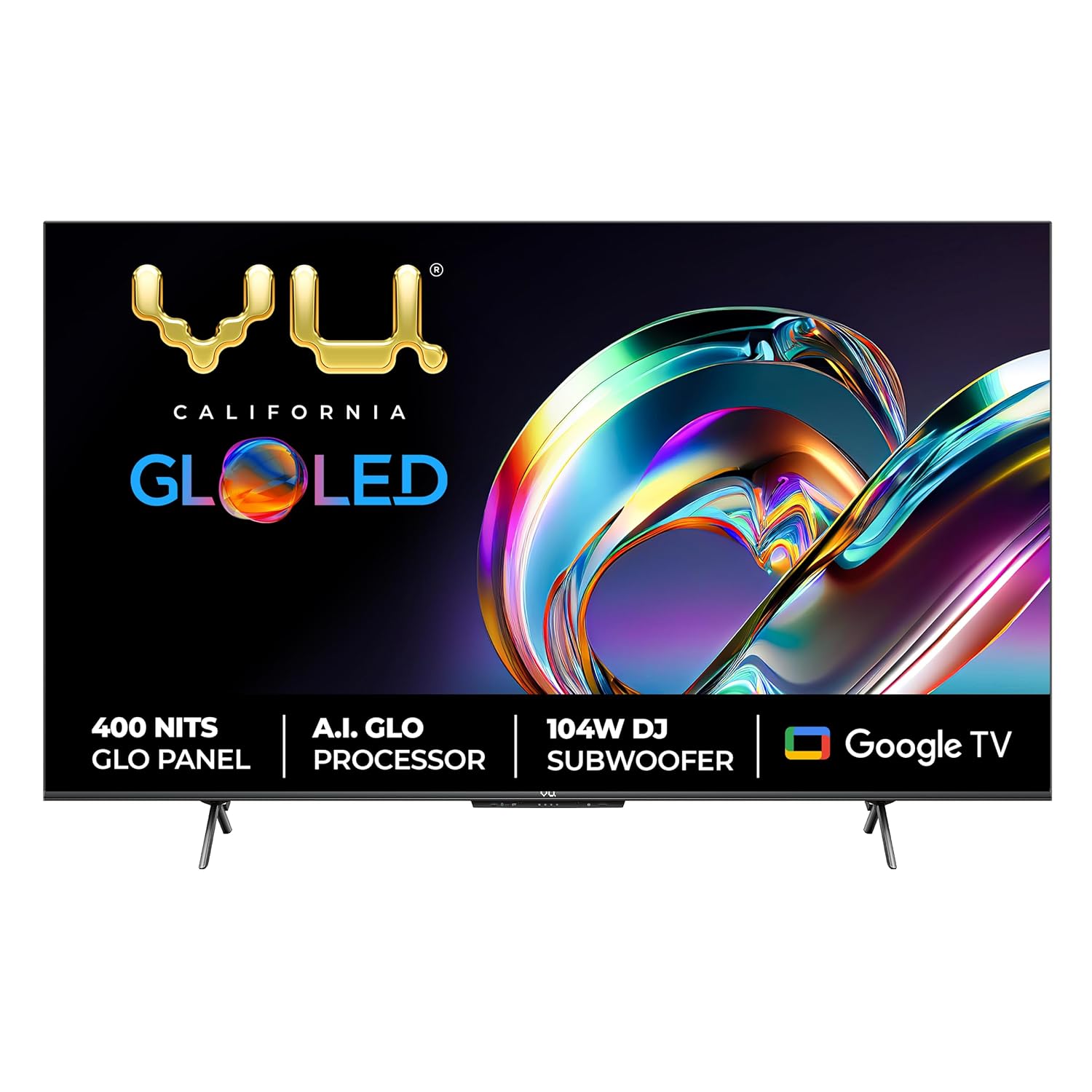 Vu TV 55 Glo LED GloLED Series 4K Smart LED 3 yrs Warranty By Brand