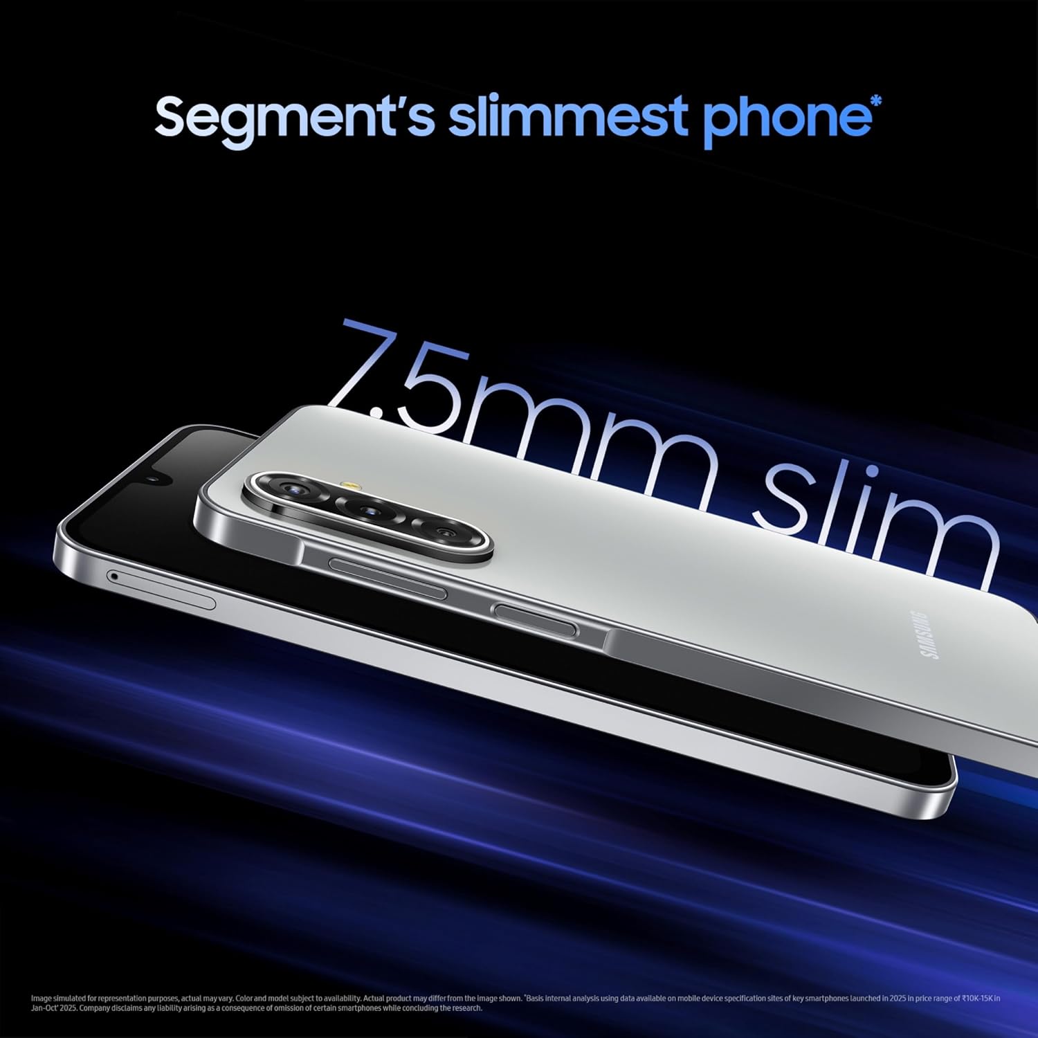 Samsung Galaxy M17 5G (Sapphire Black, 8GB RAM, 128GB Storage)| 50MP OIS Triple Camera| Gorilla Glass Victus| IP54 Rating| 6 Gen of OS Upgrades| AI| Circle to Search| Gemini Live| Without Charger Mahajan Electronics Online