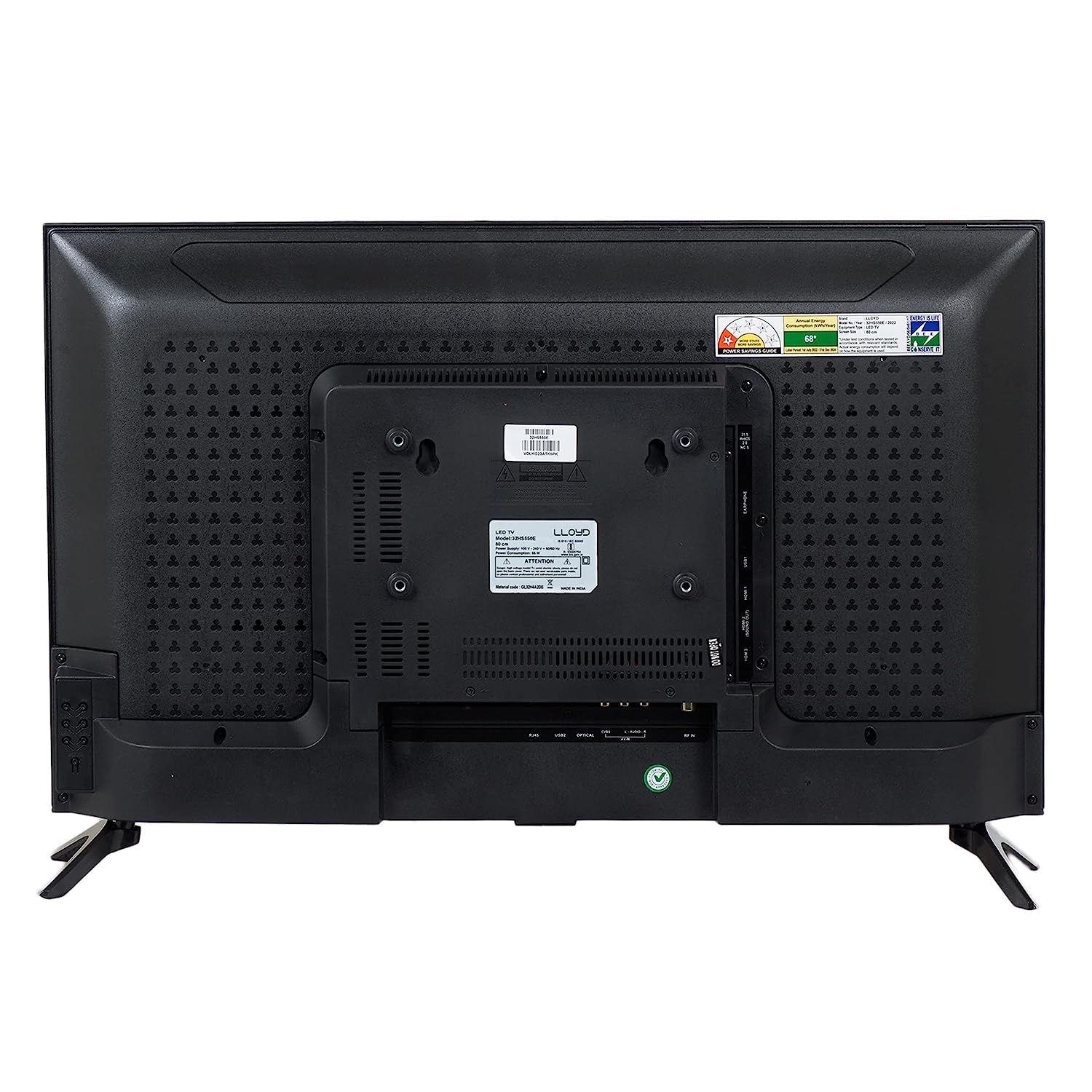 Lloyd 80cm (32 Inches) HD Ready Smart Web OS LED TV 32HS550E (Black) - Mahajan Electronics Online