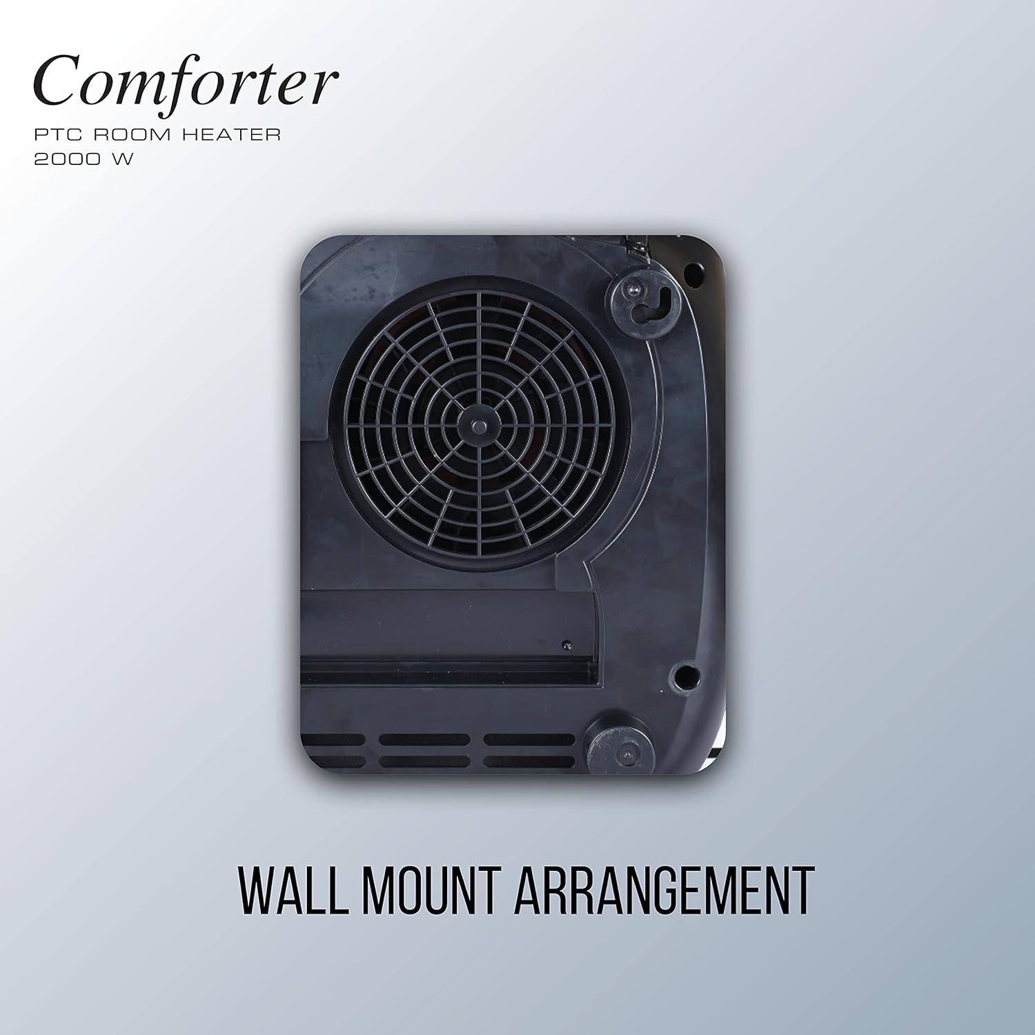 Havells Comforter 2000 Watt Room Heater with Overheat Protection| Easy to Carry for Bedroom and Office| Adjustable Thermostat Control Knob & Adjustable Vent for Air Delivery (White and Black) GHRFHAGW200 Mahajan Electronics Online
