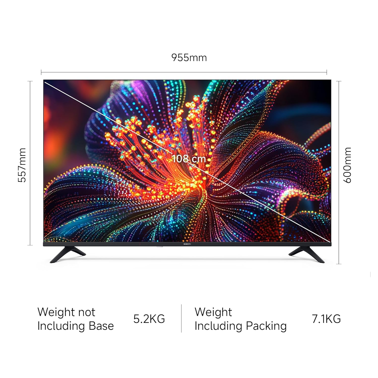 Xiaomi L43MB-AFIN 108 cm (43 inch) A Full HD Smart Google LED TV Mahajan Electronics Online
