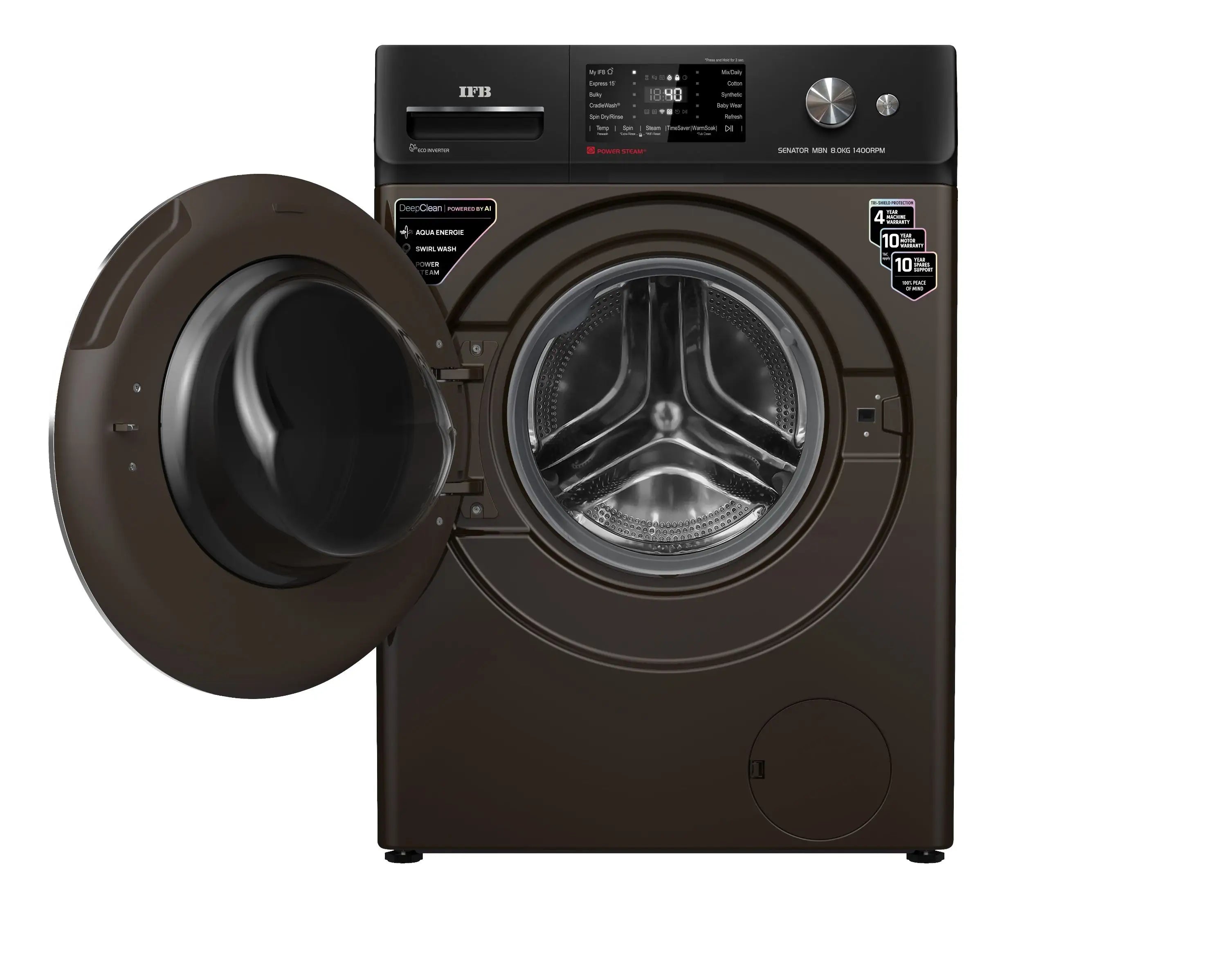 IFB Senator MBN 8014K Front Load Washing Machine 8 kg | 1400 | Mocha Mahajan Electronics Online
