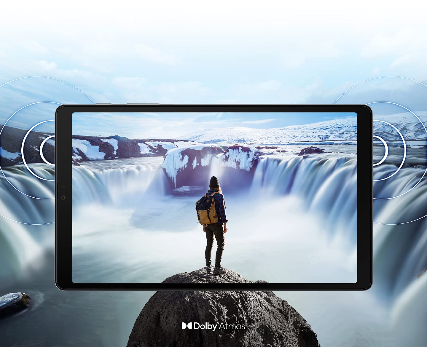 Samsung Galaxy Tab A7 Lite 8.7 inches, Slim Metal Body, Dolby Atmos Sound, RAM 3 GB, ROM 32 GB Expandable, Wi-Fi+4G Tablets, Silver - Mahajan Electronics Online