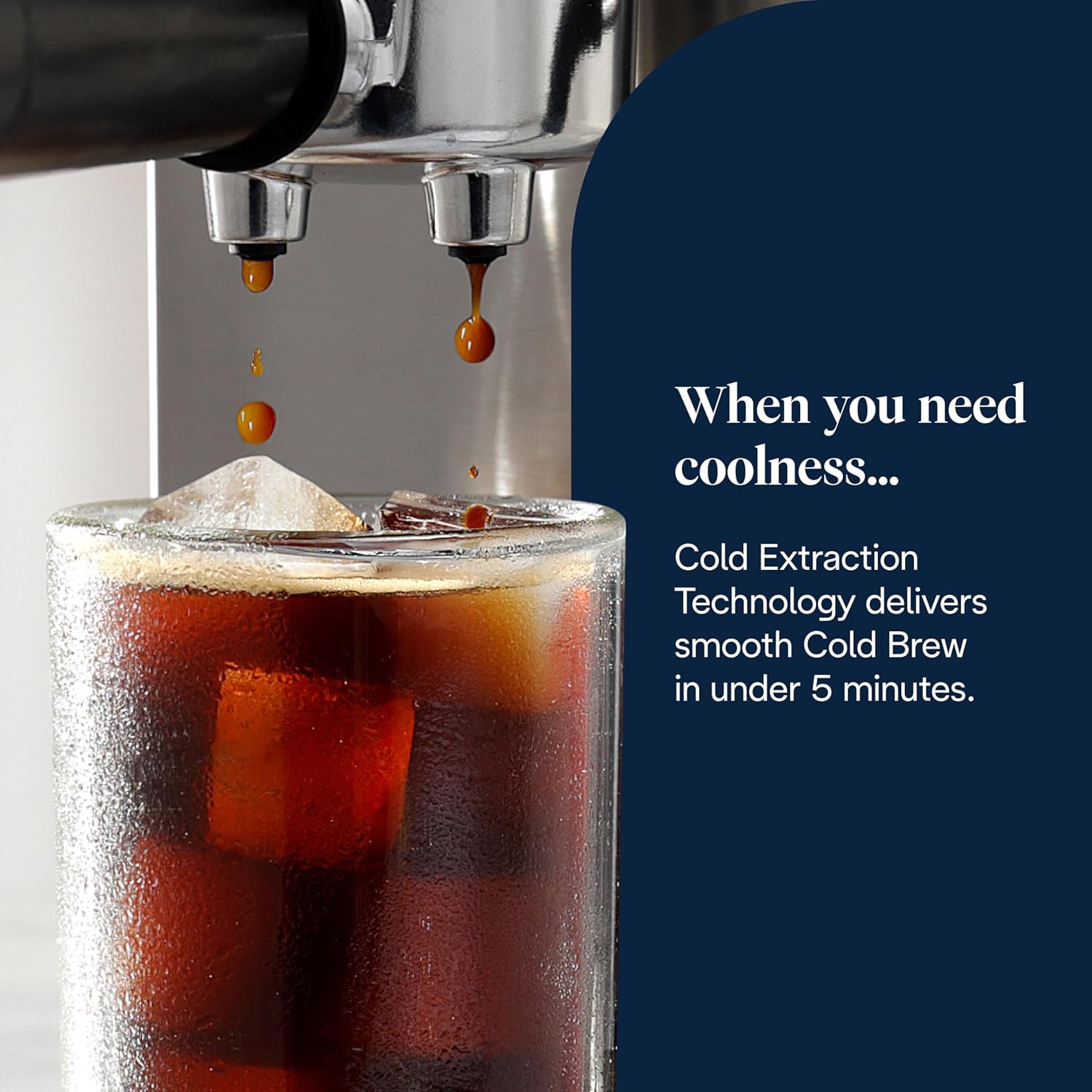 DeLonghi Dedica Duo EC890.M, Barista Coffee Machine with Pump, Espresso and Cold Brew, Manual Coffee Machine with LatteArt Steam Rod, 15 cm Wide, 2 Espresso, Touch Screen, Cup up to 13 cm, Metal Mahajan Electronics Online