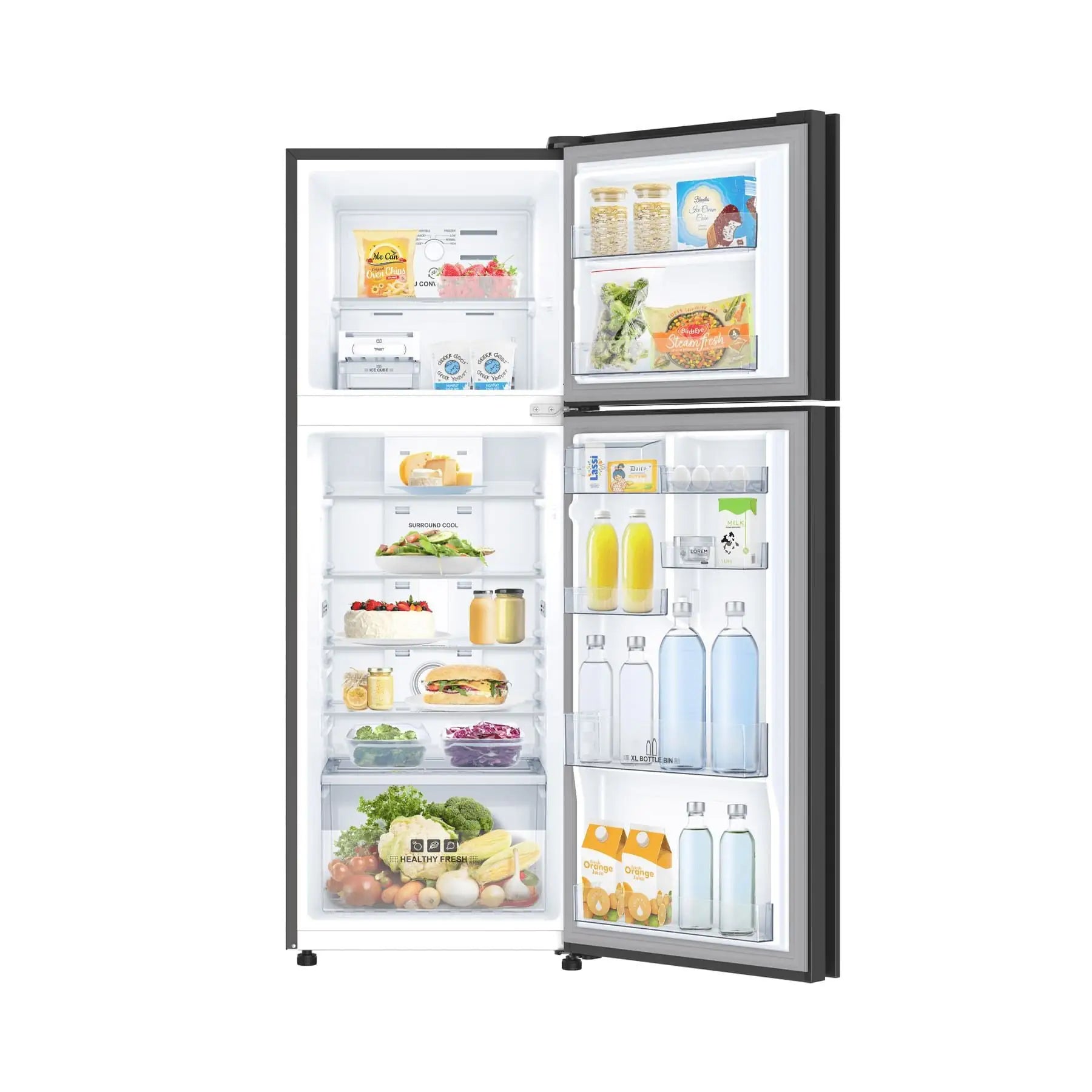 IFB IFBFF-3362IRGT Free Refrigerator 285 Litre | 2 Star | Glass Model | Eco-Cool Series Mahajan Electronics Online