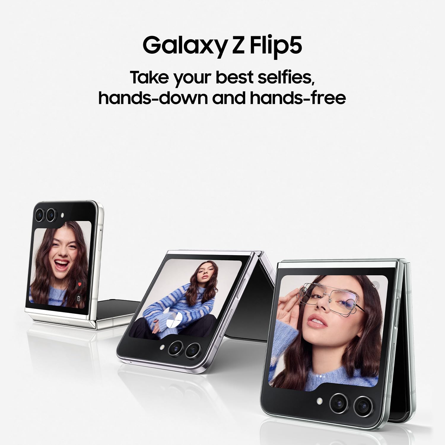 Samsung Galaxy Z Flip 5 5G (Cream, 8GB RAM 512GB Storage) - Mahajan Electronics Online