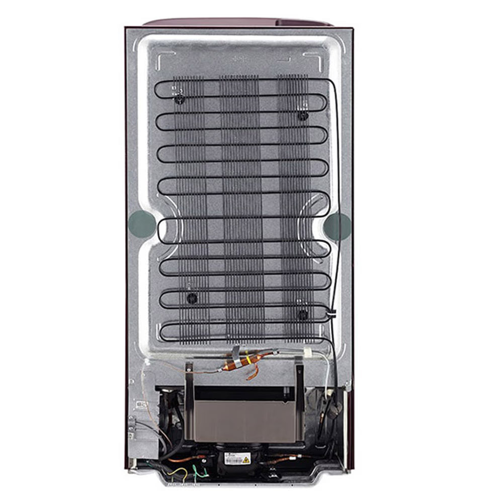 LG GL-B211HSBD, 201 Ltrs 3 Star Inverter Direct Cool Single Door Refrigerator,  Scarlet Bloom Mahajan Electronics Online