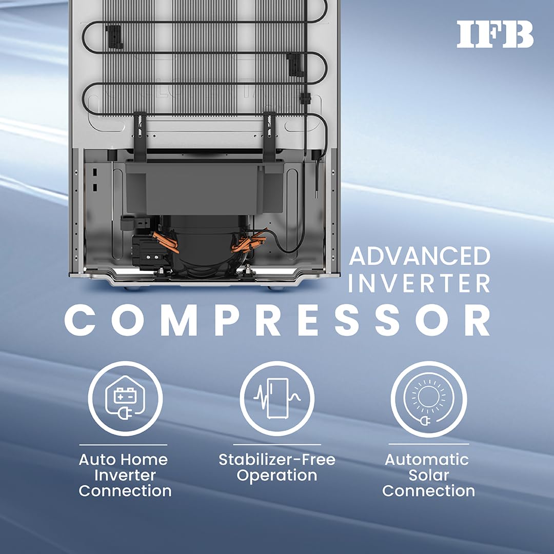 IFB IFBDC-2235IAG 197L 5 Star Direct Cool Advanced Inverter Single Door Refrigerator (White Humidity Controller, Extraordinary Space) Mahajan Electronics Online