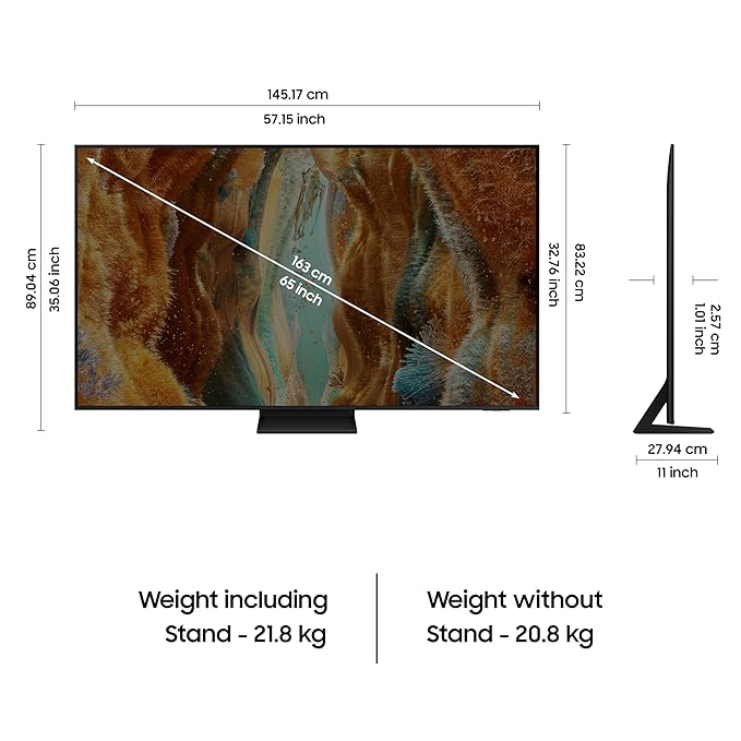 Samsung QA65QN70FAULXL 163 cm (65 inches) 4K Ultra HD Mini-LED Neo-QLED Smart TV Mahajan Electronics Online