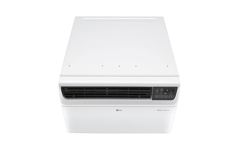 LG AW-Q18WUXA 1.5 Ton 3 Star DUAL Inverter Window AC (Copper, Convertible 4-in-1 cooling, 4 Way Air Swing, HD Filter, Quick and Uniform Cooling, Stabilizer Free Operation, Smart Diagnosis,  White) Mahajan Electronics Online