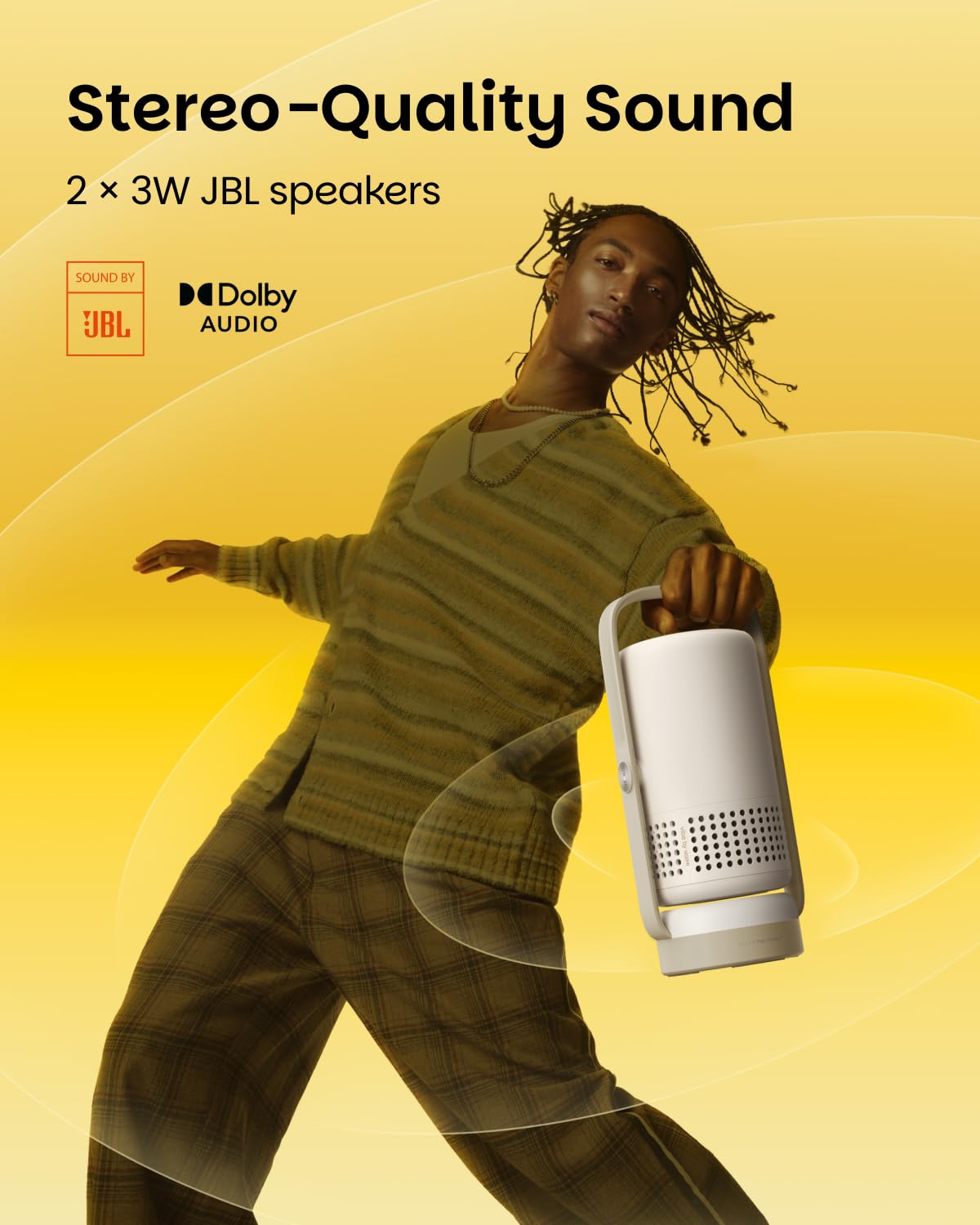 XGIMI Vibe One Portable Projector Ash Mahajan Electronics Online