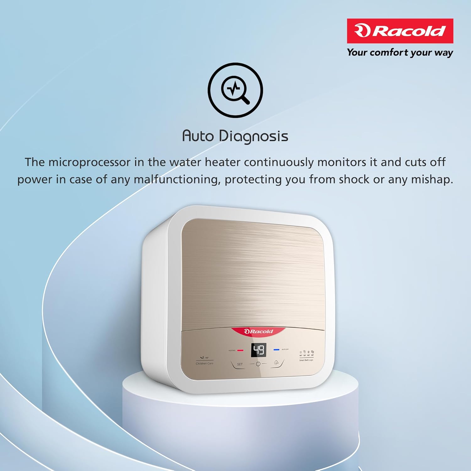 Racold Omnis DG 25 2KW S Litres - Mahajan Eelctronics Onilne