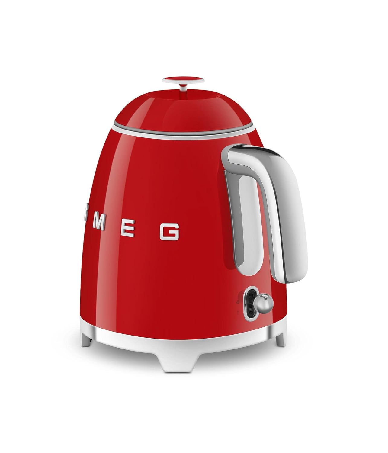 SMEG KLF05RDEU Mini 50's Retro Style 3 Cup Electric Kettle with Double Wall Anti Slip Base and Water Level Indicator (Red) Mahajan Electronics Online