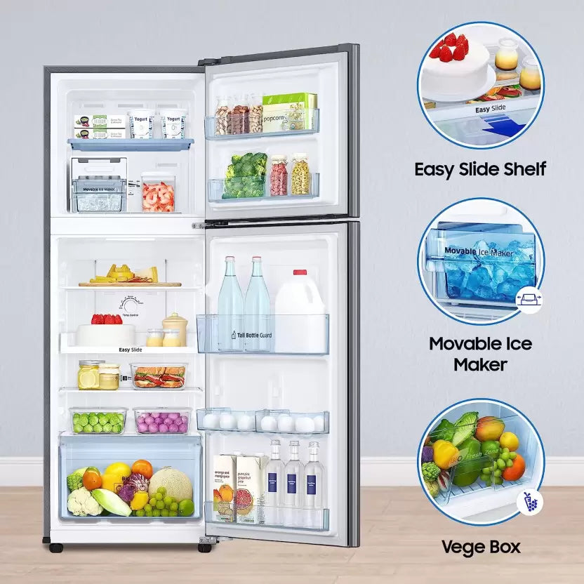 Samsung company discount double door fridge