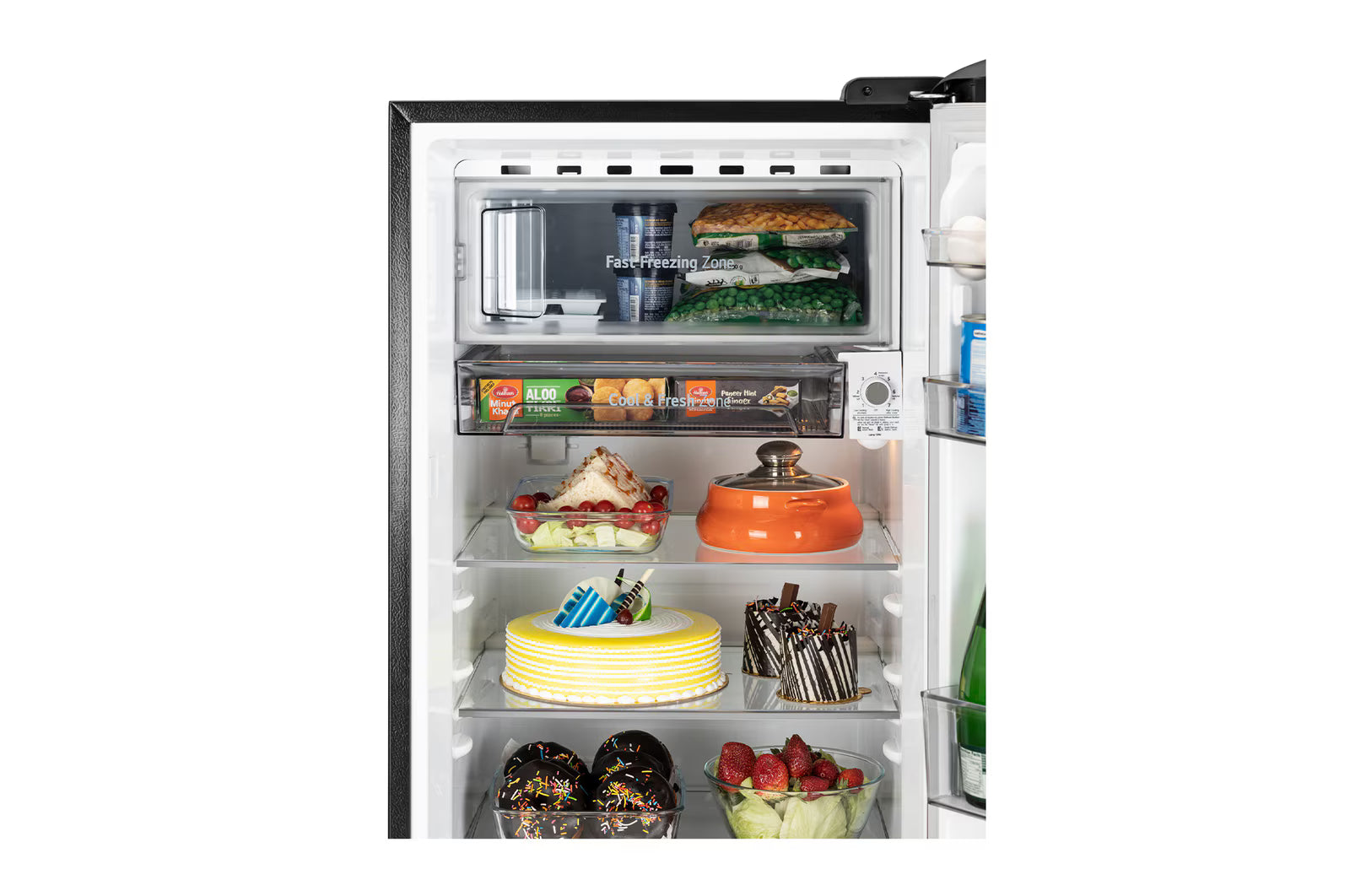 LG GLD2156ZHRG 201 L Single Door Refrigerator with Base Stand Drawer, Smart Inverter Compressor, Royal Glory , 5 Star Mahajan Electronics Online