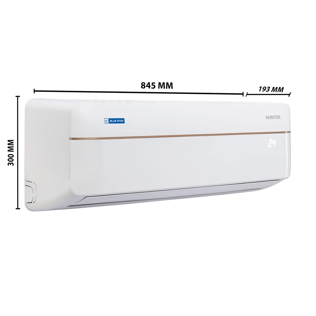 Blue Star IC318VNU 1.5 Ton 3 Star Inverter Split AC Copper, 2023 - Mahajan Electronics Online