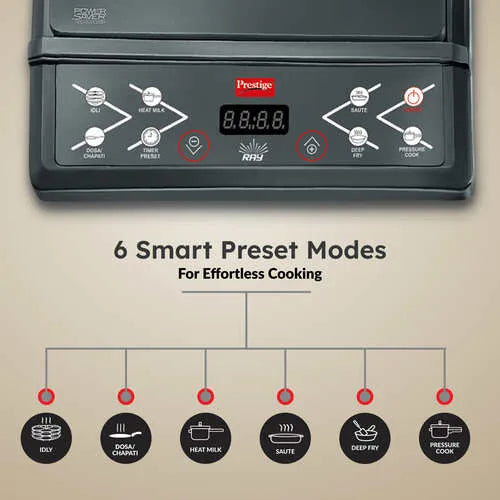 Prestige Ray Induction 1350W Cooktop Mahajan Electronics Online