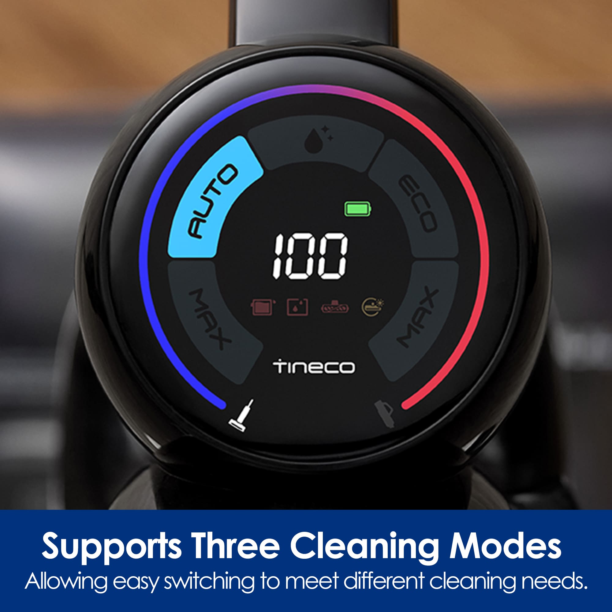Tineco Floor One Switch S6 Power Kit Cordless Wet & Dry Vacuum Cleaner, 5-in-1 Smart Multi-Function Mop, 180° Lay-Flat Design, FlashDry Self-Cleaning, Anti-Tangle Roller, Dual-Edge, 2-Year Warranty Tineco