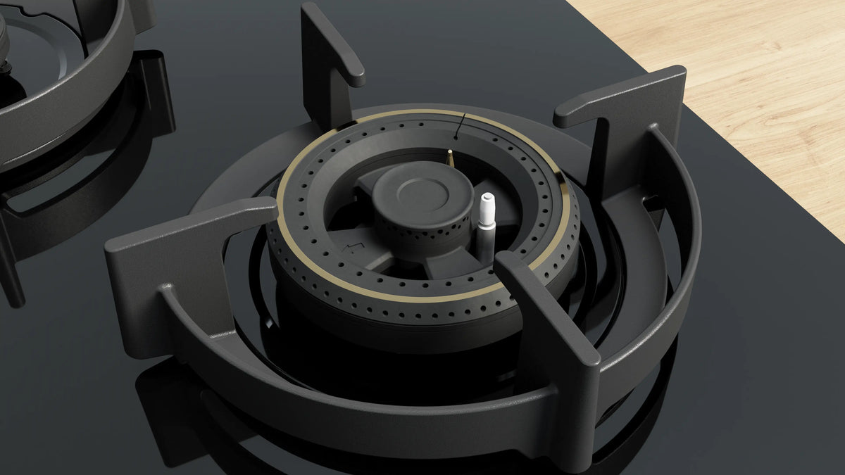 Bosch PNH9O6G20I Series 6 Gas hob 90 cm Tempered glass, Black