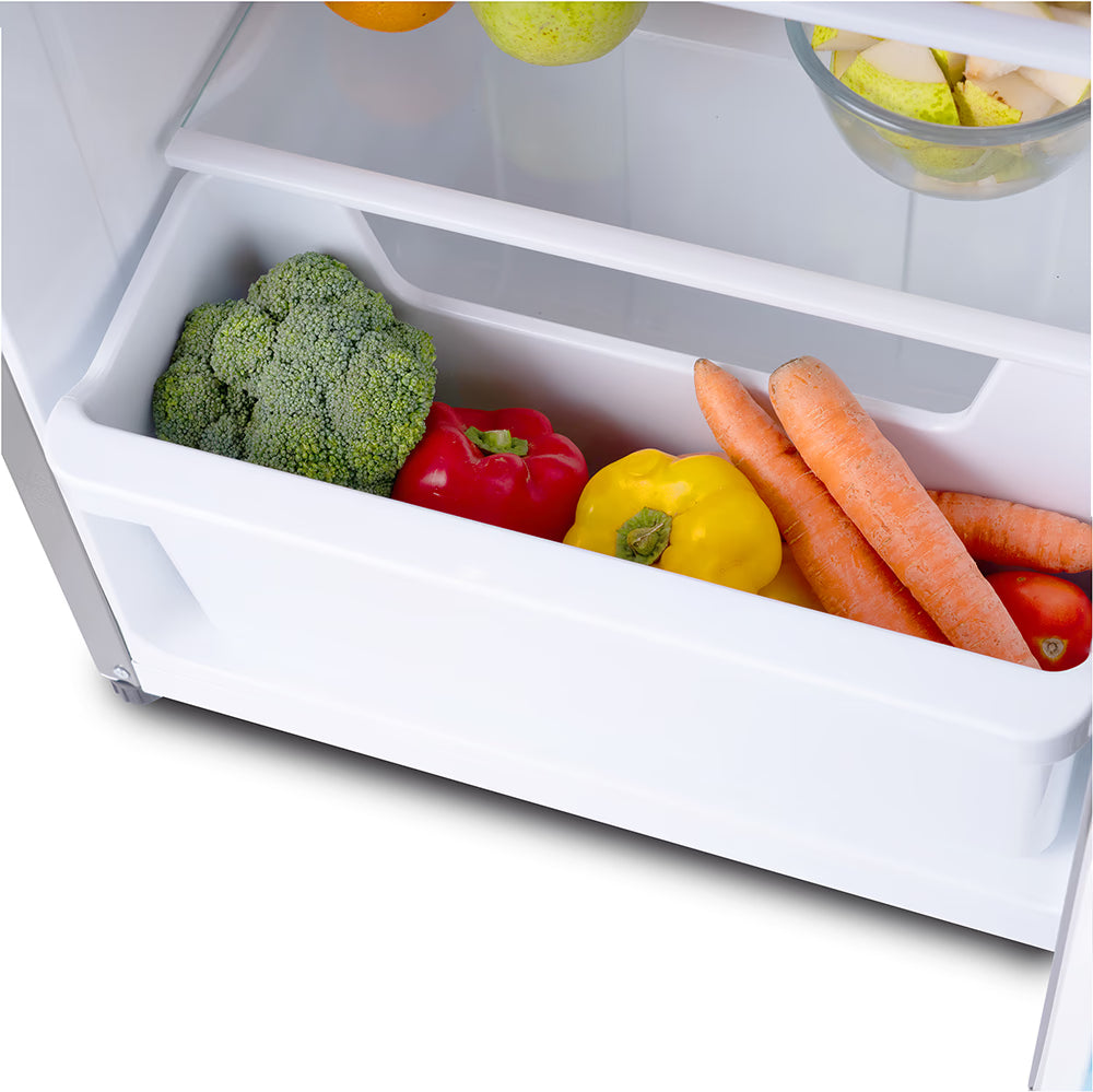 Kelvinator KRC-F100RBPSGS 95L 2 Star Direct Cool Single Door Refrigerator | Inox Grey | Compact Design | Energy Efficient Mahajan Electronics Online