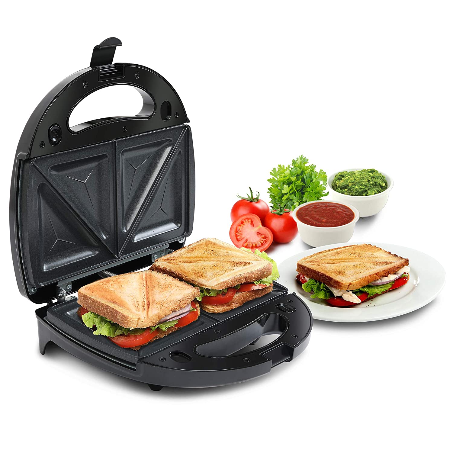 Russell Hobbs RST750M3 750 Watt Non-Stick 3 in 1 Sandwich Maker (Sandwich Toast/Waffle/Grill) Toaster with Detachable Multi-Plate and 2 Year Manufacturer Warranty - Mahajan Electronics Online