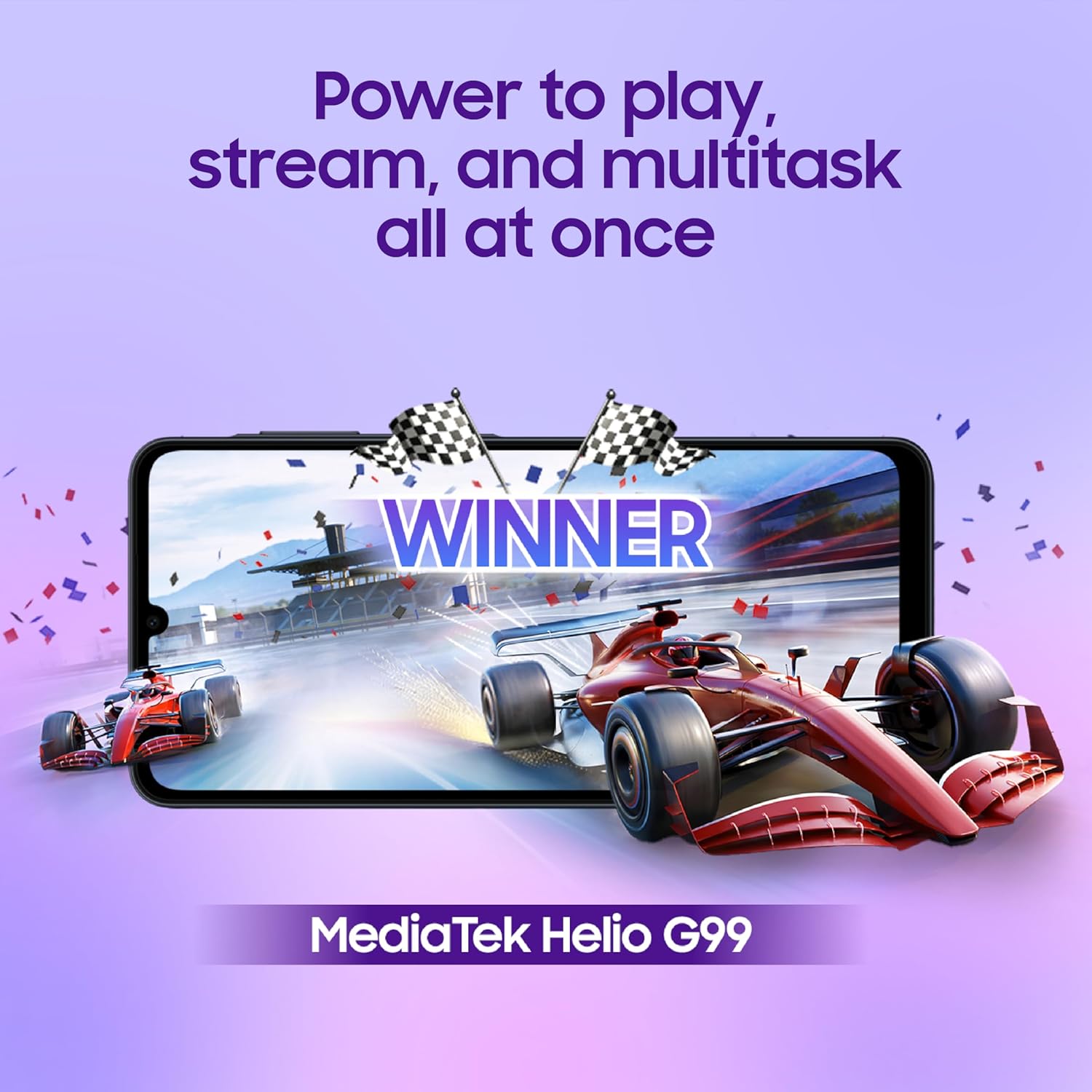 Samsung Galaxy A07 LTE (Light Violet, 4GB RAM, 64GB Storage) | 50MP Dual Camera | 6.7 Inch HD+ Display | 90Hz Refresh Rate | MediaTek Helio G99 (6nm) | IP54 | 6 Gen OS Upgrade and Security Update Mahajan Electronics Online