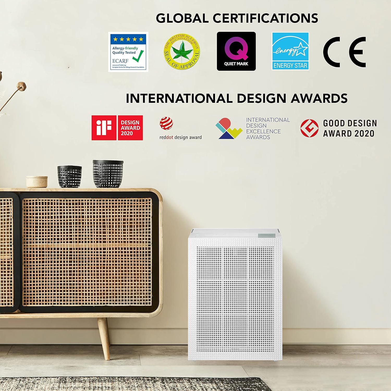 Coway Airmega 150 (Ap-1019C) Air Purifier For Home,Longest Filter Life 8500Hrs (Approx. 1.5-2 Yrs),Anti-Virus True Hepa Filter (H13),Kills Allergies,Virus,Germs & Pm 0.01 With 99.999% Efficiency,White Mahajan Electronics Online