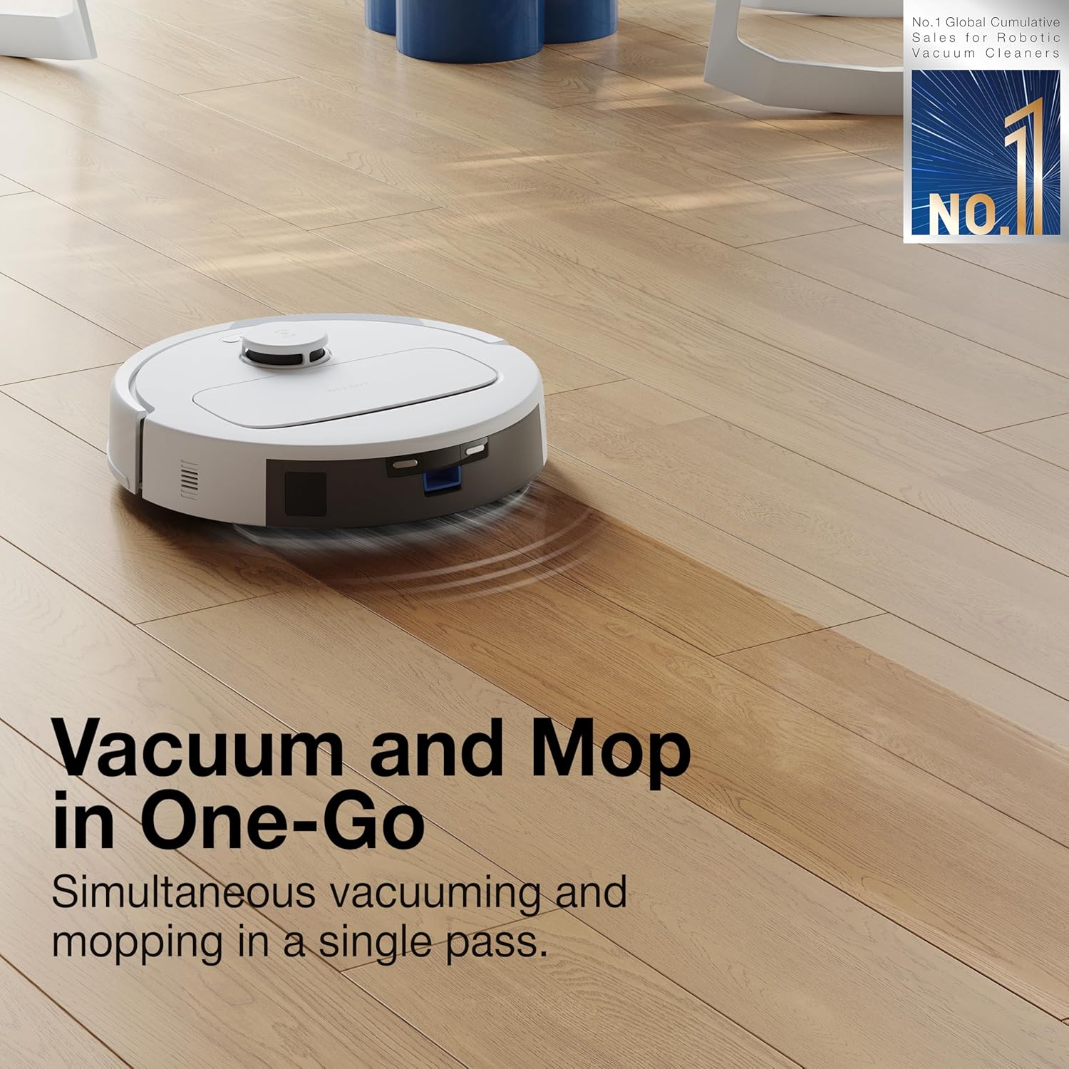 Ecovacs Deebot N30 Plus Robot Vacuum &amp; Mop (2025 Launch) | 10,000 Pa Suction | Auto Empty Station | Mahajan Electronics Delhi NCR