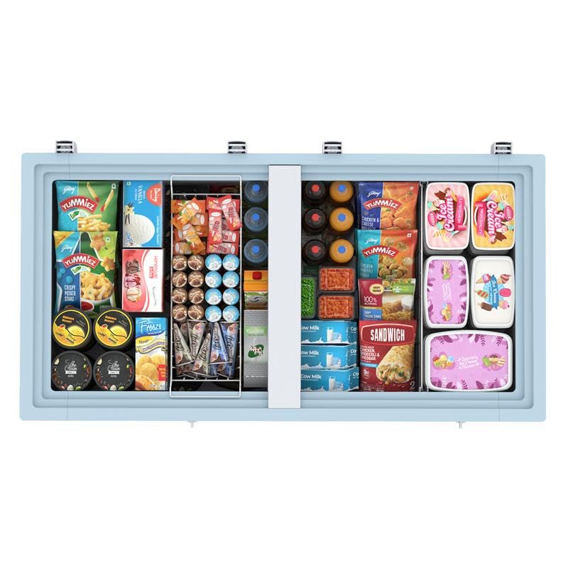 Godrej DH ESNCH 525E 2HCNP RW 505 L Double Door Convertible Deep Freezer, White Mahajan Electronics online