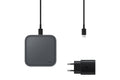 Samsung Original 15W Single Port Type - C Super Fast Wireless Charger (Cable not Included), Black - Mahajan Electronics Online