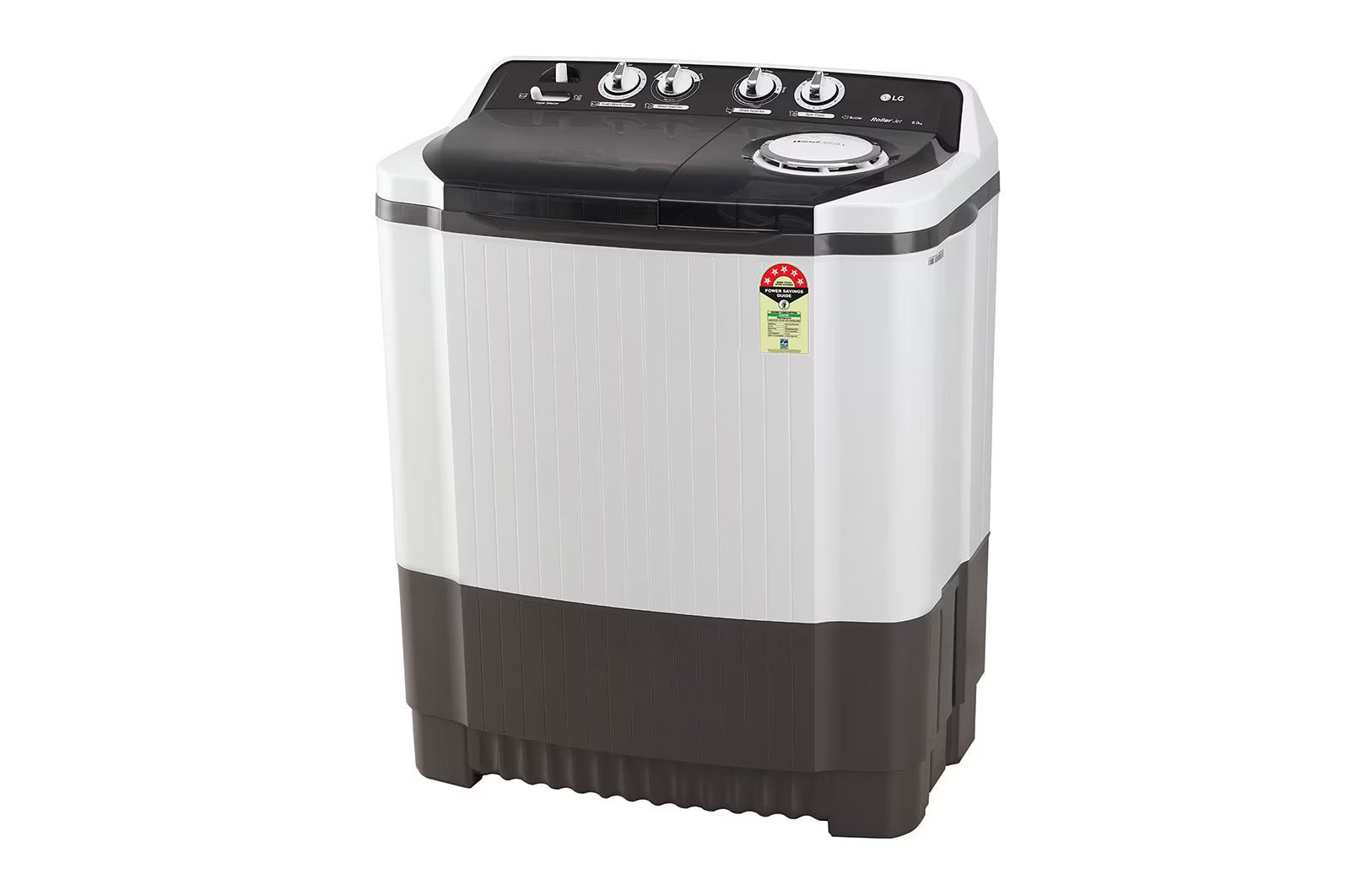 LG P8015SGAZ 8 Kg Semi Automatic Top Load Washing Machine – 5 Star, Wind Jet Dry, 1300 RPM Mahajan Electronics Online