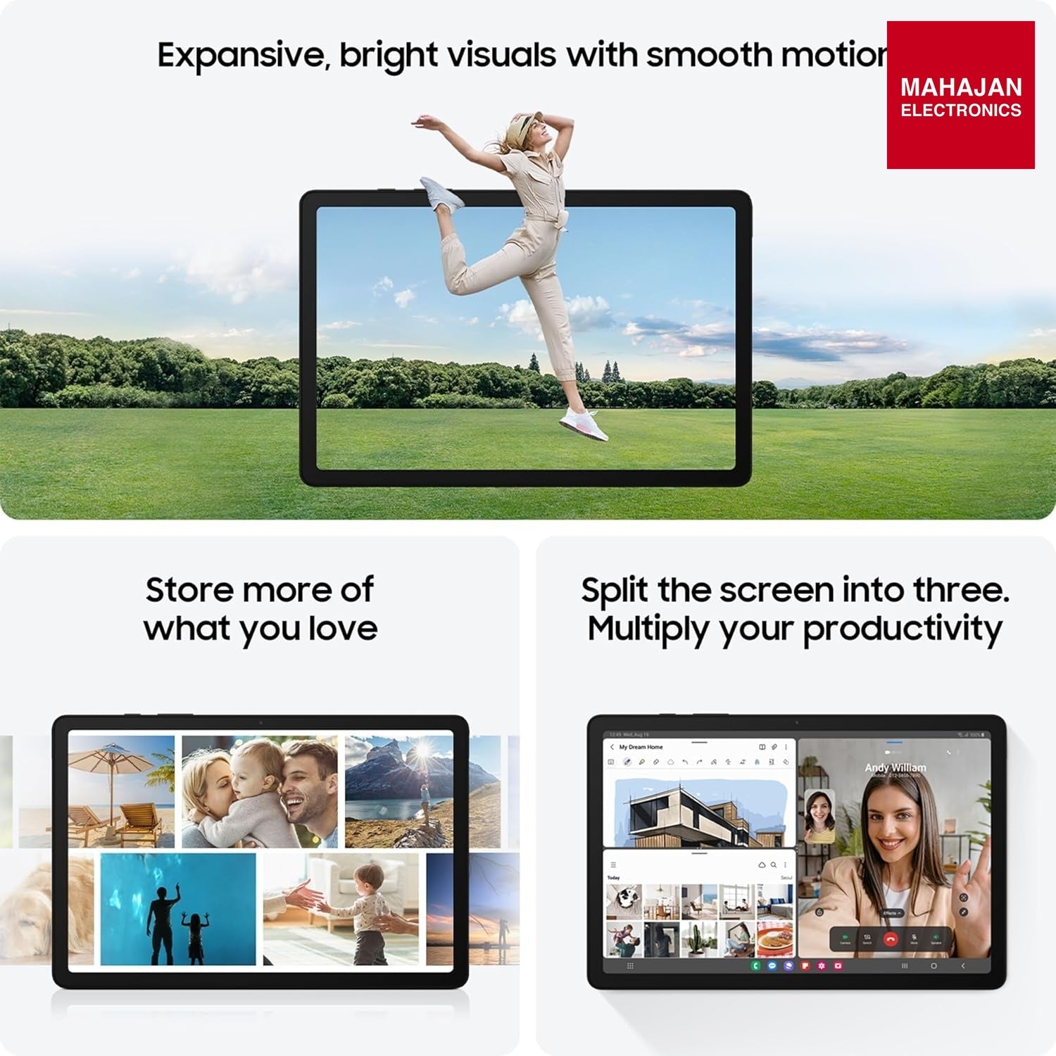Samsung Galaxy Tab A9 – Mahajan Electronics