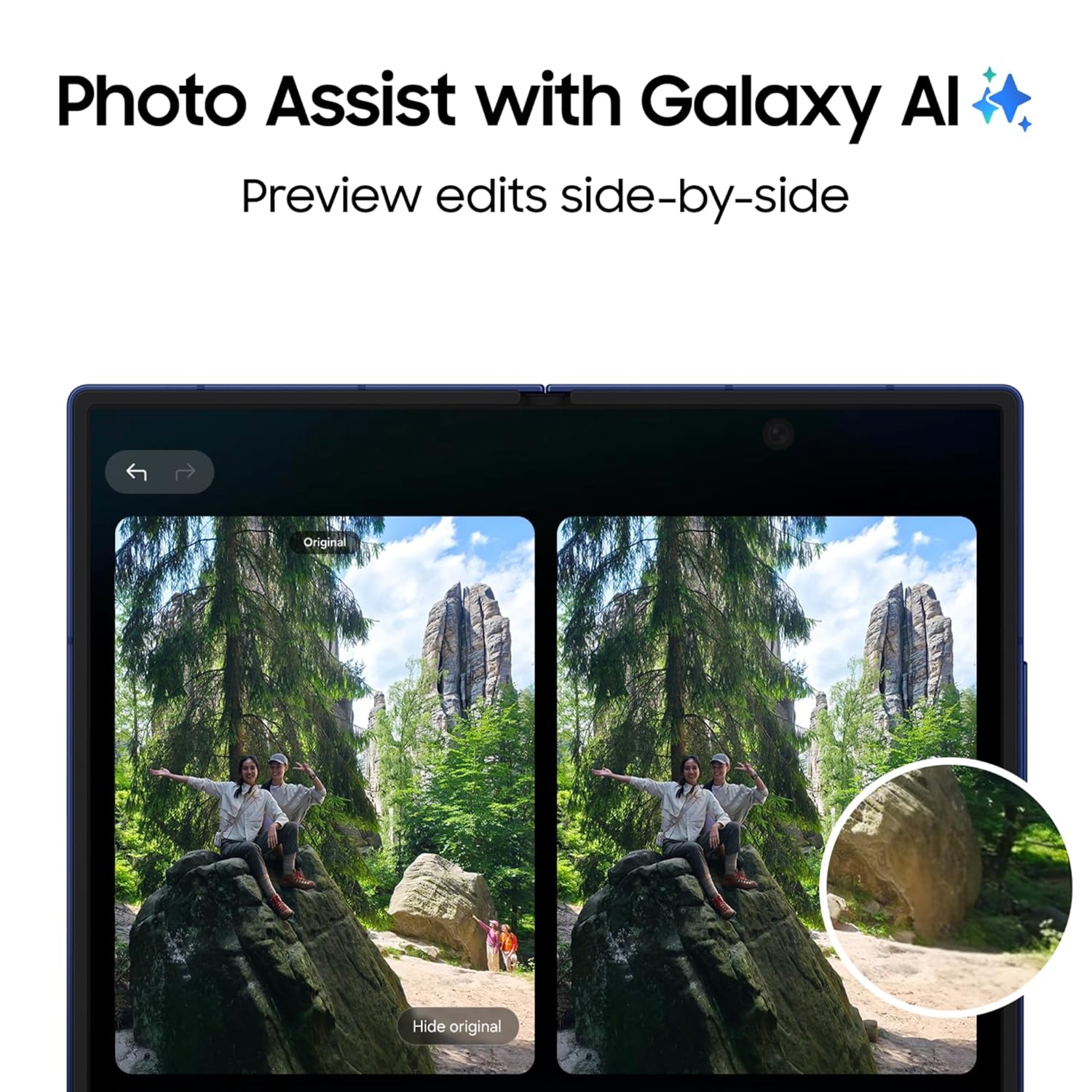 Samsung Galaxy Z Fold7 5G Smartphone with Galaxy AI (Blue Shadow, 12GB RAM, 256GB Storage), Ultra Sleek Design with 200MP Camera, Powerful Snapdragon 8 Elite, Google Gemini Mahajan Electronics online