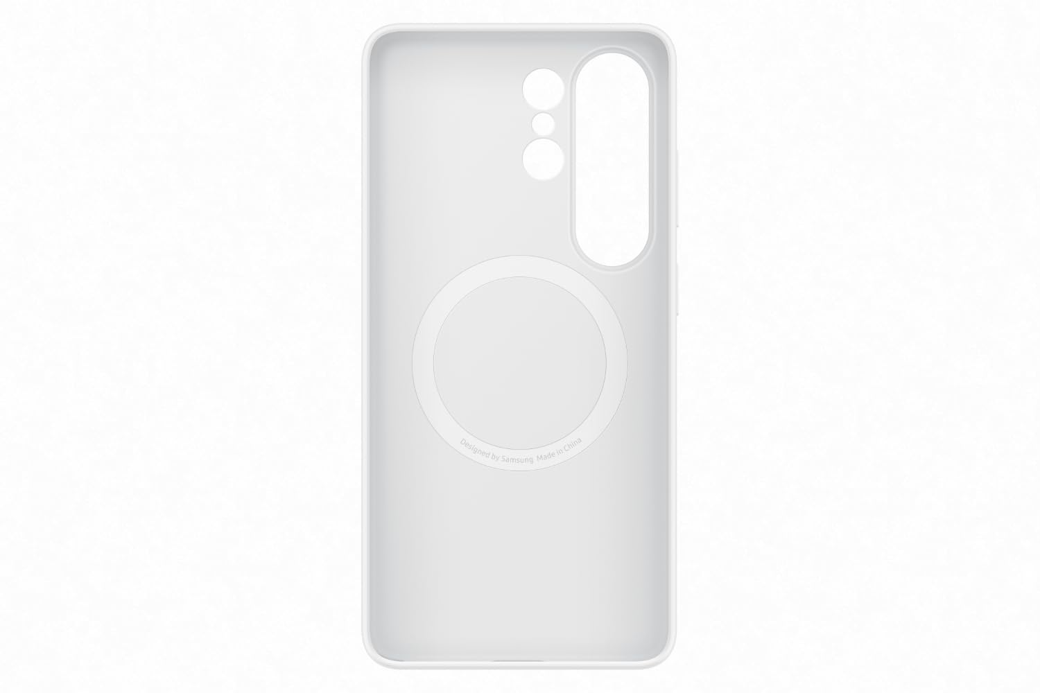 Samsung Galaxy S26 Ultra Silicone Magnet Case, White Mahajan Electronics Online