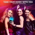 iGear 1146 Galaxy 10W Bluetooth Speaker with 360 Degree Surround Sound & Bass Radiator, 7 Color Lights, 4 Light Modes, 10hrs Playtime, TWS Mode, FM - Mahajan Electronics Online