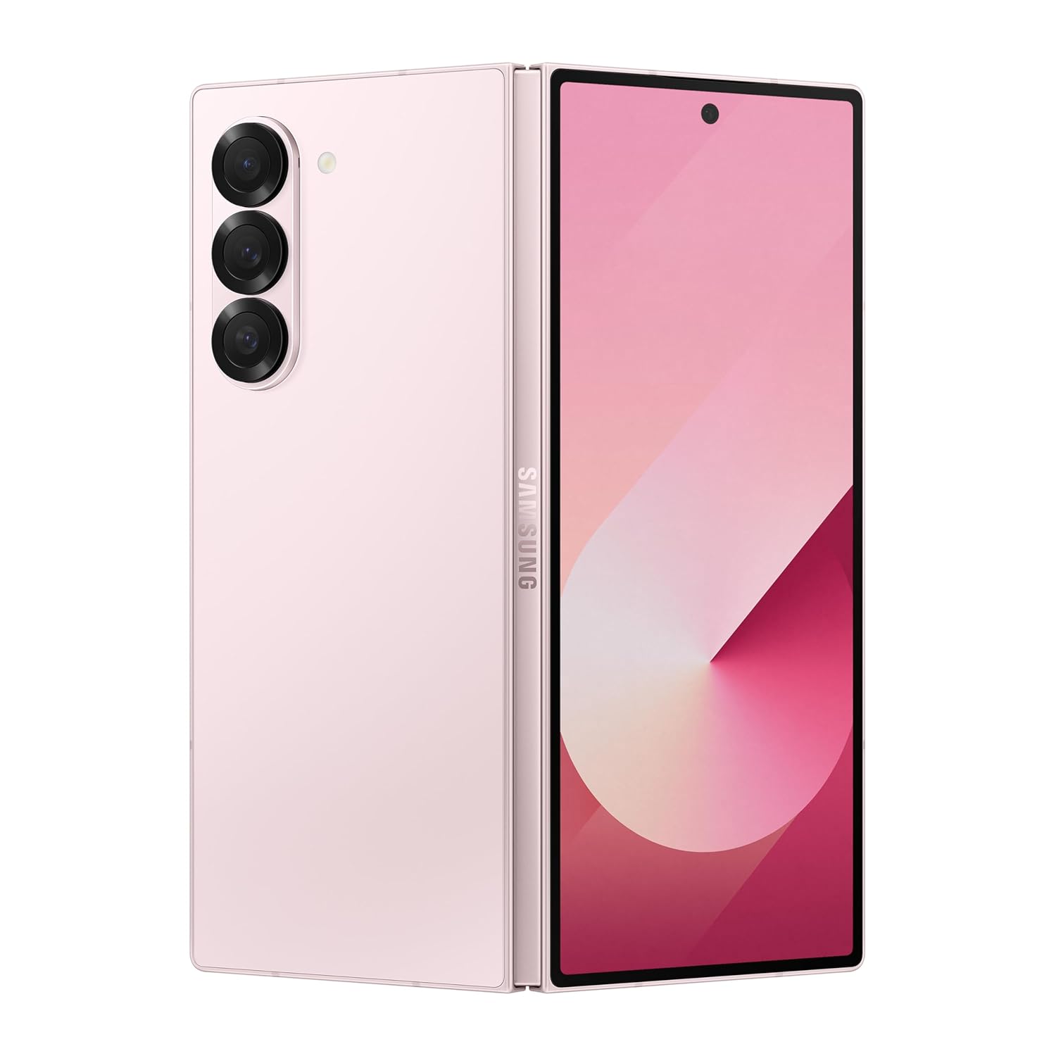 Samsung Galaxy Z Fold6 5G AI Smartphone (Pink, 12GB RAM, 512GB Storage) Mahajan Electronics Online