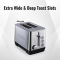 Sujata 900 W Pop-up 2 Slice Stainless Steel PT11 Toaster | Mahajan Electronics Online